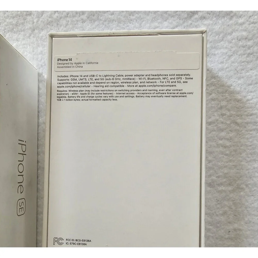Apple iPhone EMPTY BOXES ONLY 2X Boxes